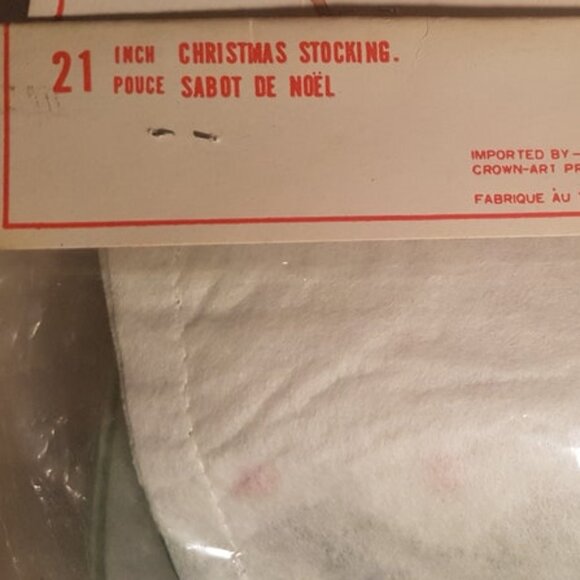Vintage Christmas Angel Stockings - Picture 10 of 12